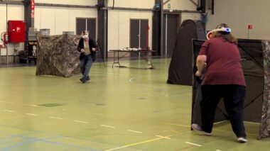shooter combo teamactiviteit